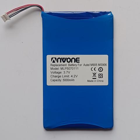 Replacement Battery For Autel MaxiDAS DS808S-TS Scanner 3.7V 5000mAh