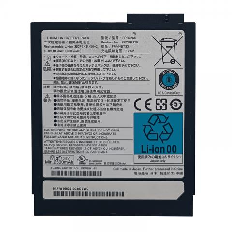 FMVNBT33 FPB0266 FPCBP329 Battery Replacement For Fujitsu T902 10.8V 28Wh 2600mAh