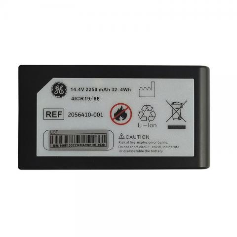 REF 2056410-001 Battery Replacement For GE MAC2000 14.4V 2250mAh 32.4Wh 4ICR19/66