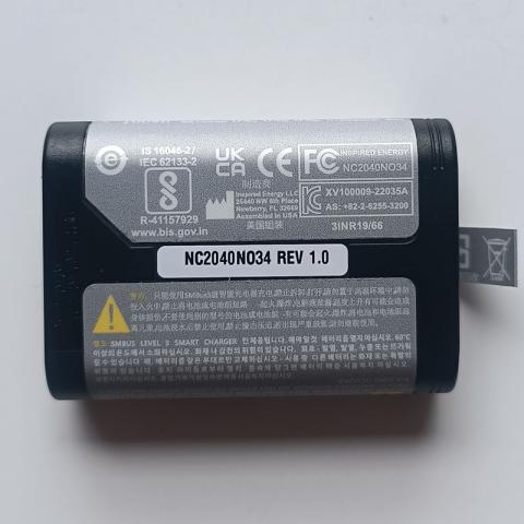 NC2040NO34 Replacement Fluke BP290 Battery For Olympus Epoch LTC Ultrasonic Flaw Detectors