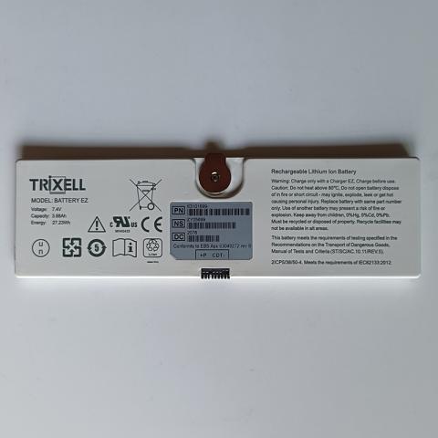 TRiXELL DR Battery EZ Replacement Battery For 2430EZ Portable Detector 7.4V 3.68Ah 27.23Wh