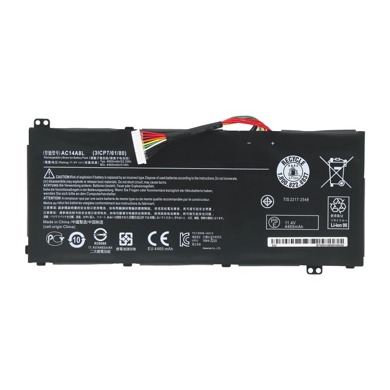 (image for) AC14A8L Battery Replacement For Acer Aspire VN7-591G VN7-791 VN7-791G V15 Nitro MS2391 VN7-571 VN7-571G VN7-591