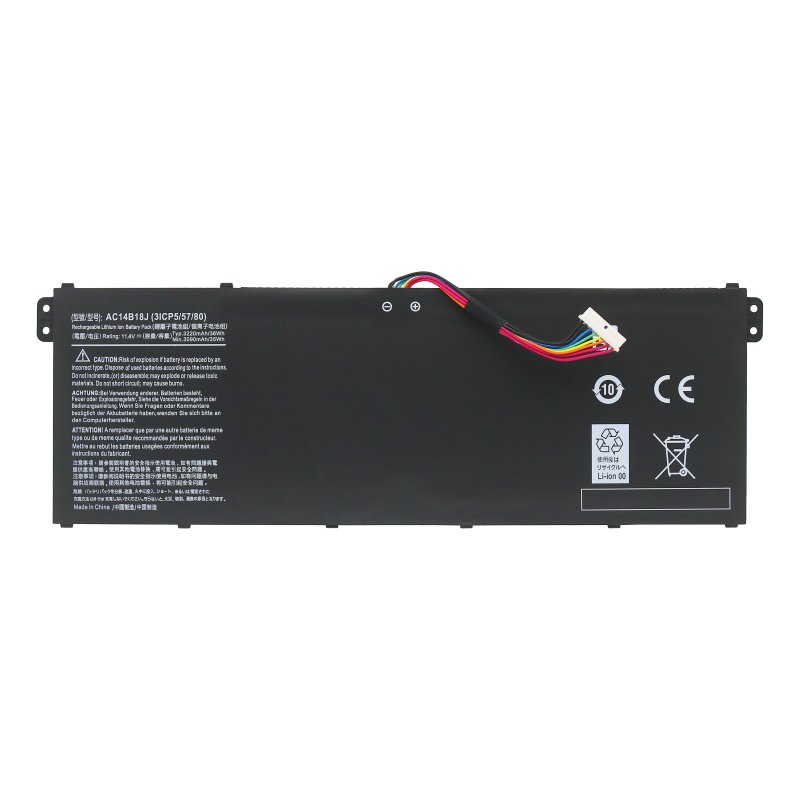 (image for) AC14B18J Battery Replacement For Acer Aspire E3 E5 ES1 R3 R5 R7 V3 V5 CB3