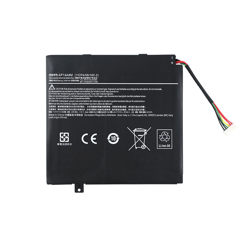 (image for) AP14A8M AP14A4M Battery Replacement For Acer Aspire SW5-011 SW5-012 SW5-015 SW5-012P A3-A20 A3-A30