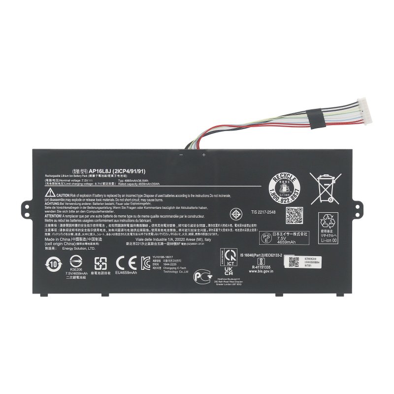 (image for) AP16L8J Battery Replacement For Acer Chromebook Spin 311 CP311-3H-K2RJ KT0020G010