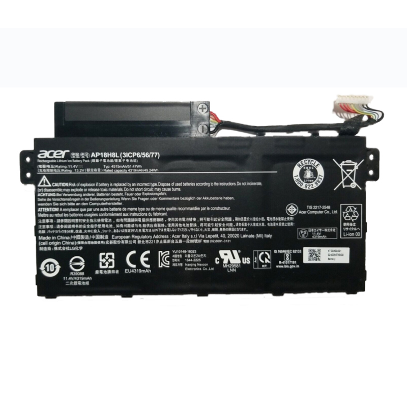 (image for) AP18H8L Battery Replacement For Acer N18P5P4 P40 P215 P214-51G