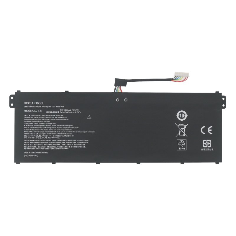 (image for) AP19B5L Battery Replacement For Acer Aspire A515-55-543E A514-54 P215-52