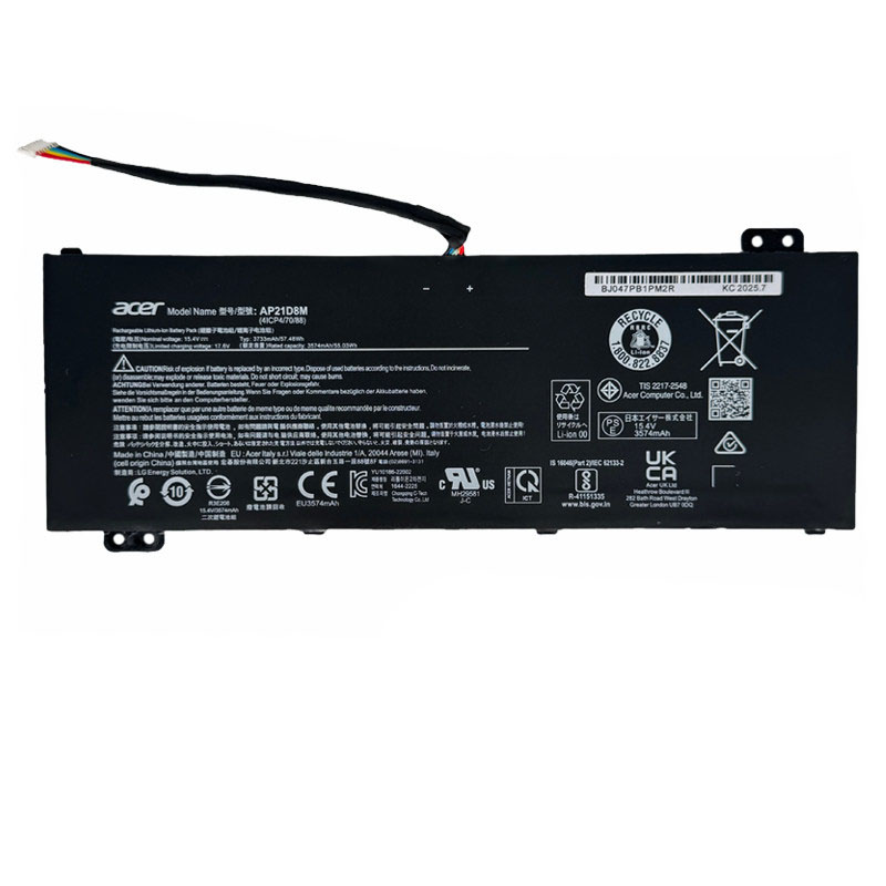 (image for) AP21D8M Battery Replacement For Acer Nitro 5 AN515-43 AN16-51 Nitro5 N22C1 AN515-58