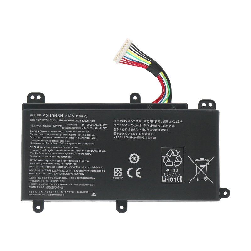 (image for) AS15B3N Battery Replacement For Acer Predator 15 G9-591 G9-592 17 G9-791 G9-792 17X 21X G9000