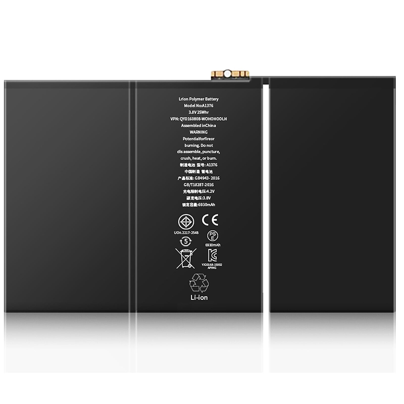 (image for) A1376 Battery Replacement For Apple iPad2 A1395 A1396 A1397 A1316 3.8V 25Wh 6538mAh
