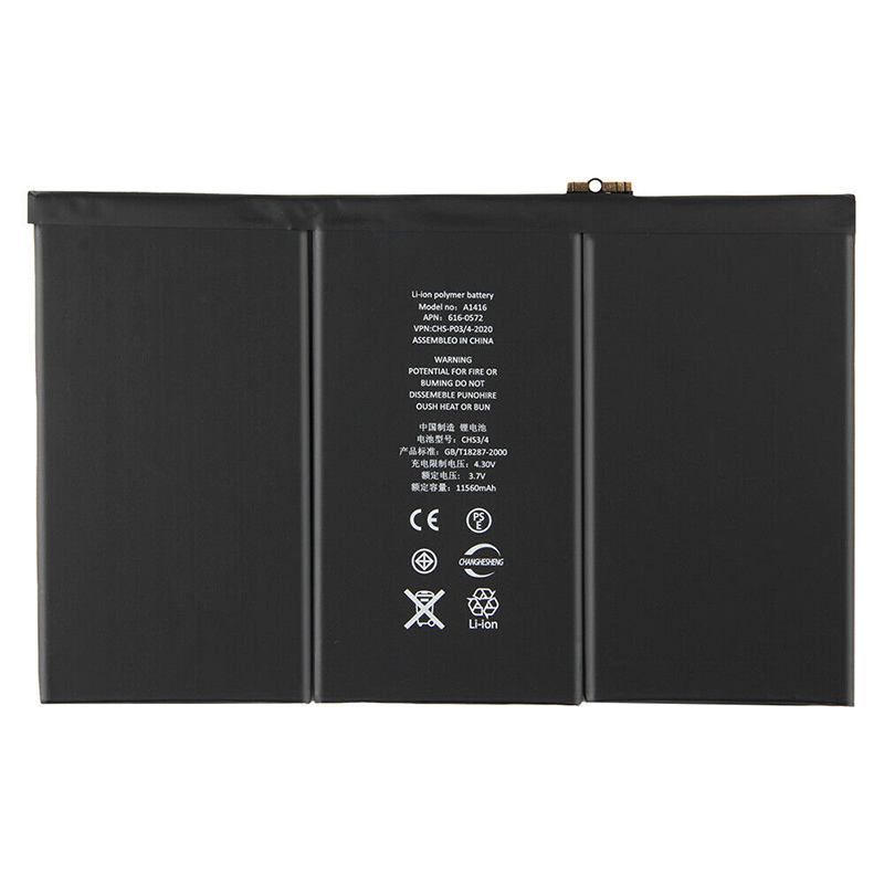 (image for) A1389 Battery Replacement For Apple iPad4 A1458 A1459 A1460 3.72V 43.0Wh 11560mAh