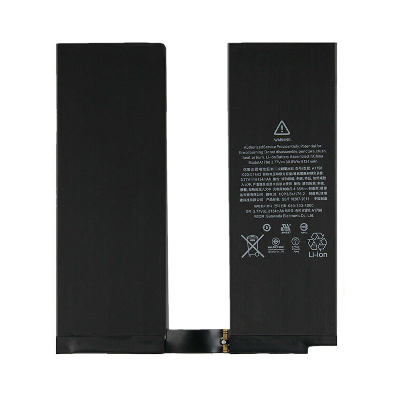 (image for) A1798 Battery Replacement For Apple iPad Pro 10.5 A1701 A1709 A1852 3.77V 30.8Wh 8134mAh