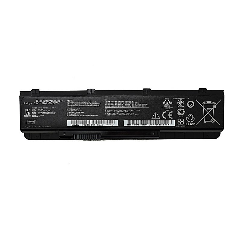 (image for) A32-N55 Battery Replacement For Asus N75 N75E N75S N75SF N75SJ N75SL
