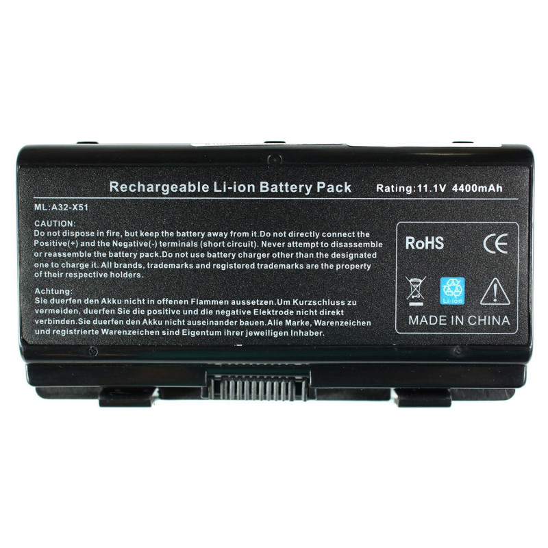 (image for) A32-X51 Battery For Asus A32-T12 90-NQK1B1000Y X51C X51H X51L X51R X51RL