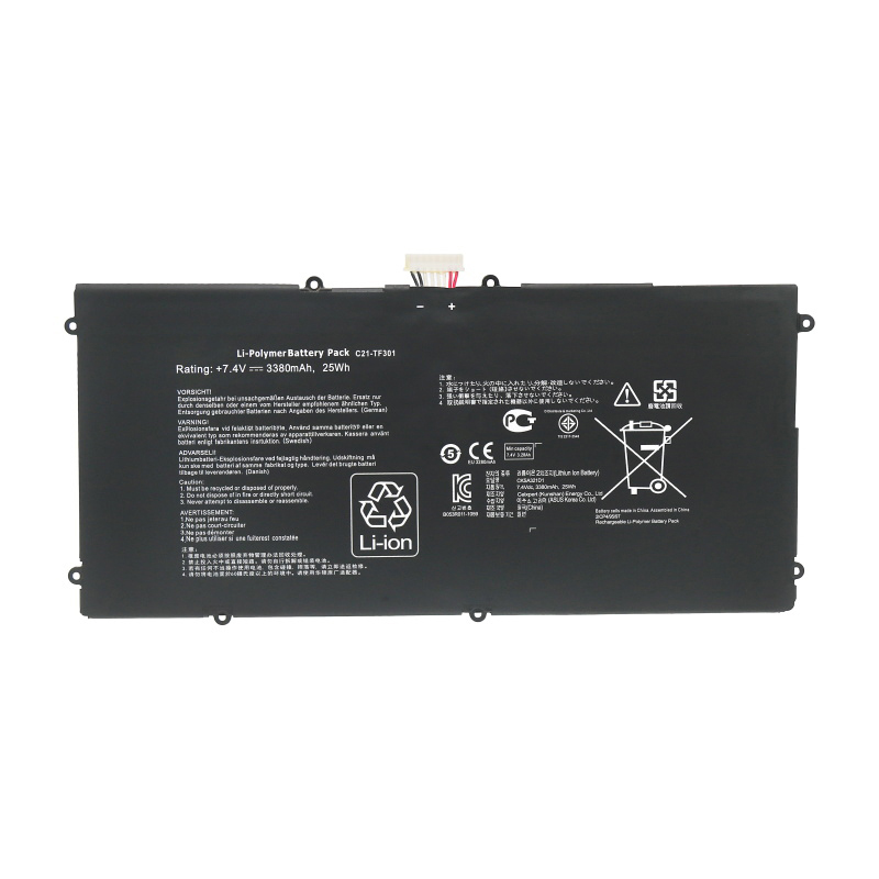 (image for) C21-TF301 Battery Replacement For Asus TF0070T TF700T 0B200-00050300
