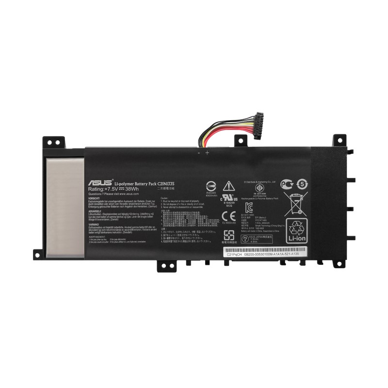 (image for) Asus C21N1335 Battery Replacement For R453LA R453LB R453LN 0B200-00530100