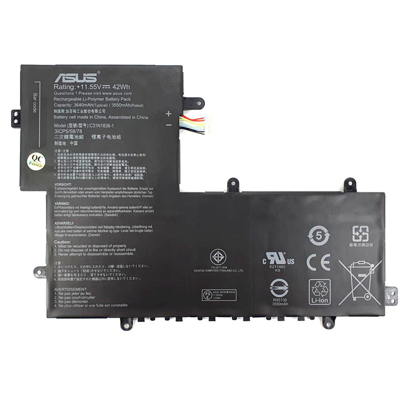 (image for) C31N1836-1 Battery Replacement 0B200-03370100 For Asus C204MA