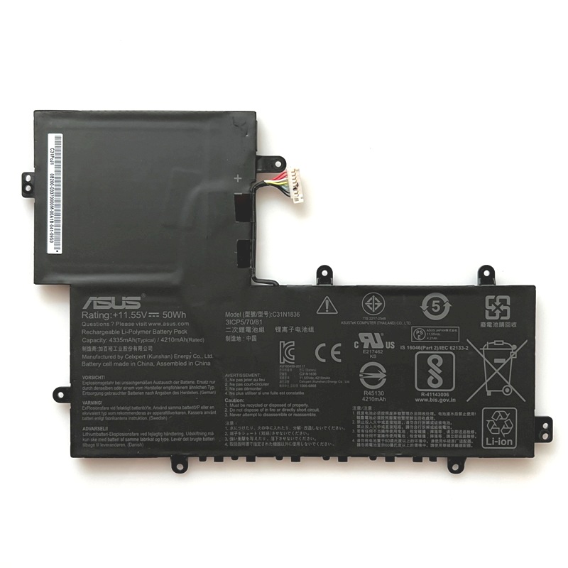 (image for) C31N1836 Battery Replacement 0B200-03370000 For Asus C214MA