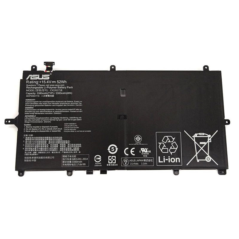 (image for) C41N1718 Battery Replacement 0B200-02810000 0B200-02810100 For Asus NovaGo TP370QL