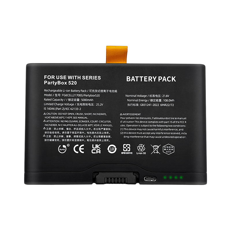 (image for) FG6CELL21700G JBL Battery Replacement For Xtreme4 Partybox 520 720 Boombox4 Bluetooth Speaker