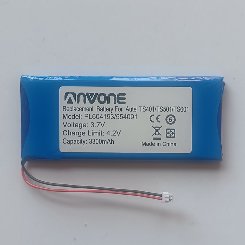 (image for) Replacement Battery For Autel MaxiTPMS TS601 3.7V 3300mAh