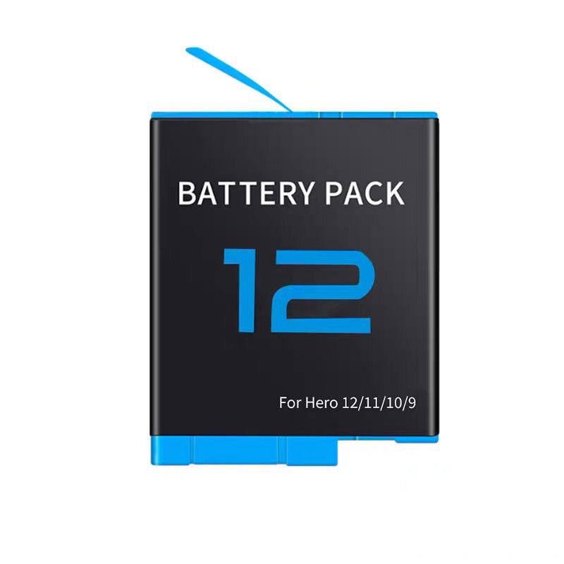 (image for) GoPro Hero 12 11 10 9 Battery Pack Replacement For GoPro12 GoPro11 Hero10 Hero9 Camera