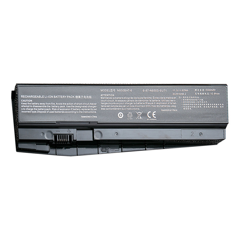 (image for) N850BAT-6 Battery 6-87-N850ES-6E7 For Hasee God of War T6TI-X7 T6TI-X5 T6-X5