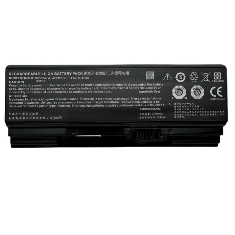 (image for) NH50BAT-4 Battery 6-87-NH50S-41C00 For Clevo NH50ED NH50RA NH50RC NH50RD NH50RH