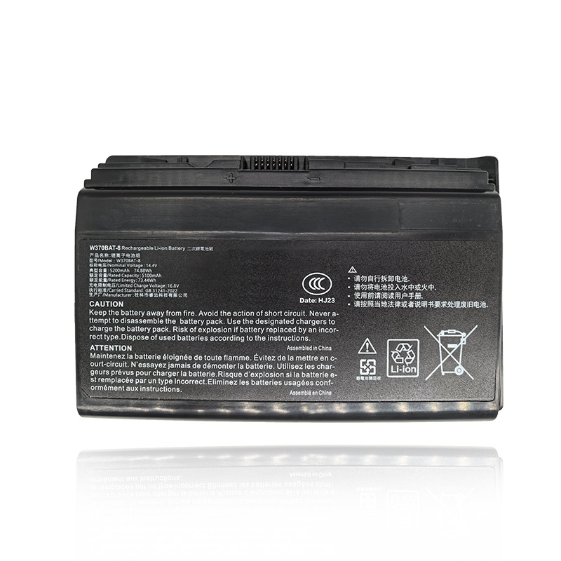 (image for) 6-87-W37SS-427 6-87-W370S-427 Battery Fit Sager NP6350 NP6370