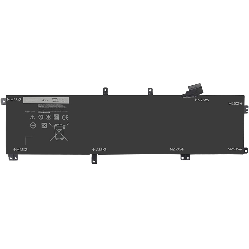 (image for) 245RR Battery Replacement For Dell XPS 15 9530 Precision M3800 0H76MY 07D1WJ H76MV 7D1WJ Y758W