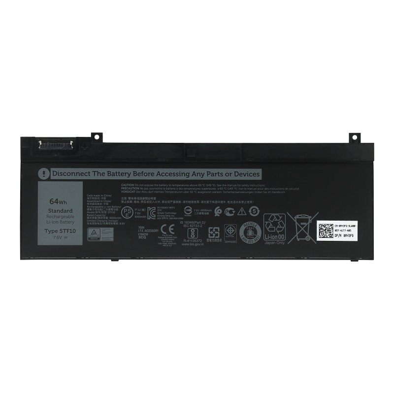 (image for) 5TF10 Battery 0RY3F9 For Dell Precision 7730 7740 7530 7540 P74F P34E