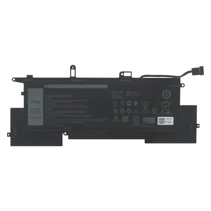 (image for) 7146W Battery Replacement For Dell WD8P8 11.4V 78Wh 6500mAh