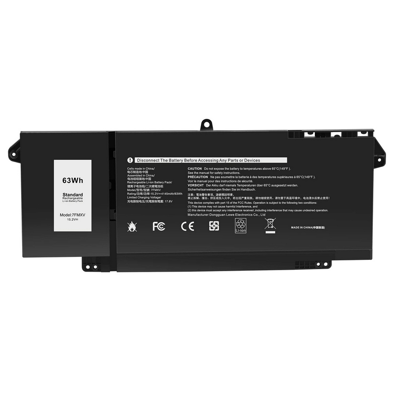 (image for) 7FMXV Battery Replacement For Dell Latitude 14 7520 7320 7420 7525 5320 P134G 9JM71