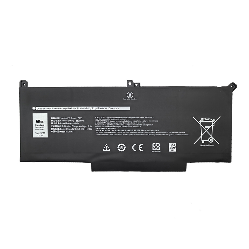 (image for) F3YGT Battery DM3WC 2X39G DM6WC For Dell Latitude 12 7280 13 7380 14 7480