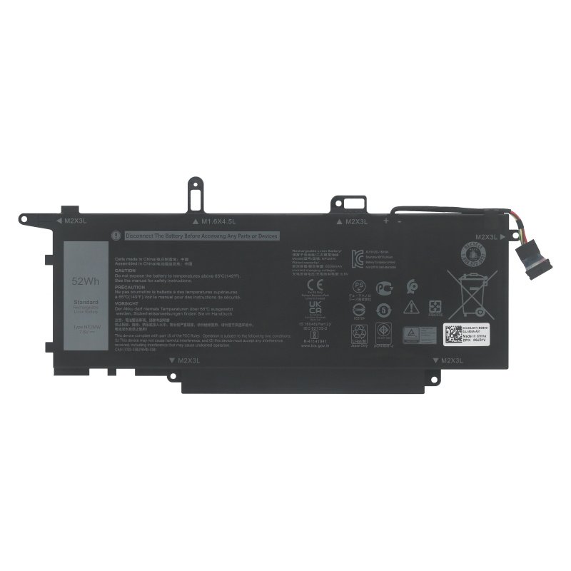 (image for) NF2MW Battery Replacement For Dell GJD1V G8F6M DJ5GG 7.6V 52Wh 6500mAh