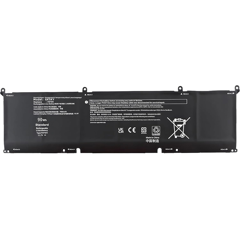 (image for) P0FWH Battery Replacement For Dell Alienware M16 R2 Inspiron 16 Plus 7640 XPS 15 9530