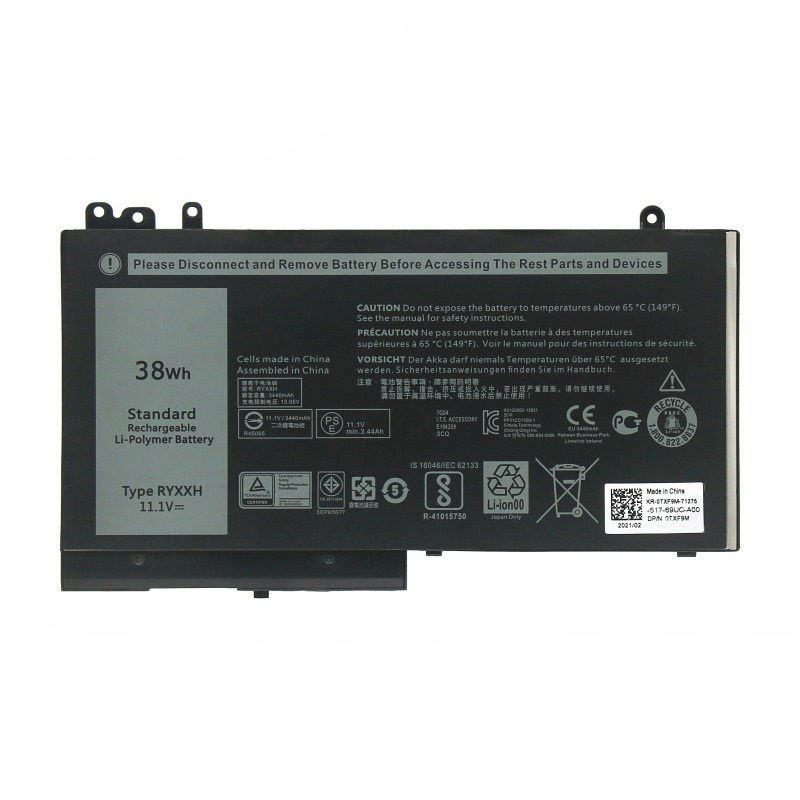 (image for) RYXXH Battery Replacement For Dell Latitude E5250 E5450 E5550 E5470 E5270