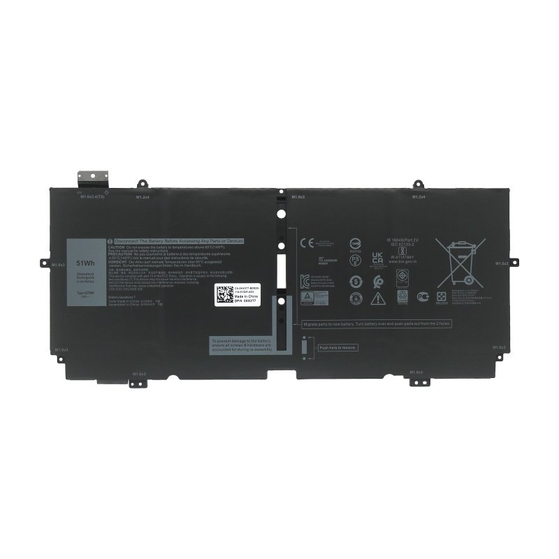 (image for) X1W0D Battery Replacement For Dell XPS 13 9310 XPS 13 7390 2-In-1 00FDRT