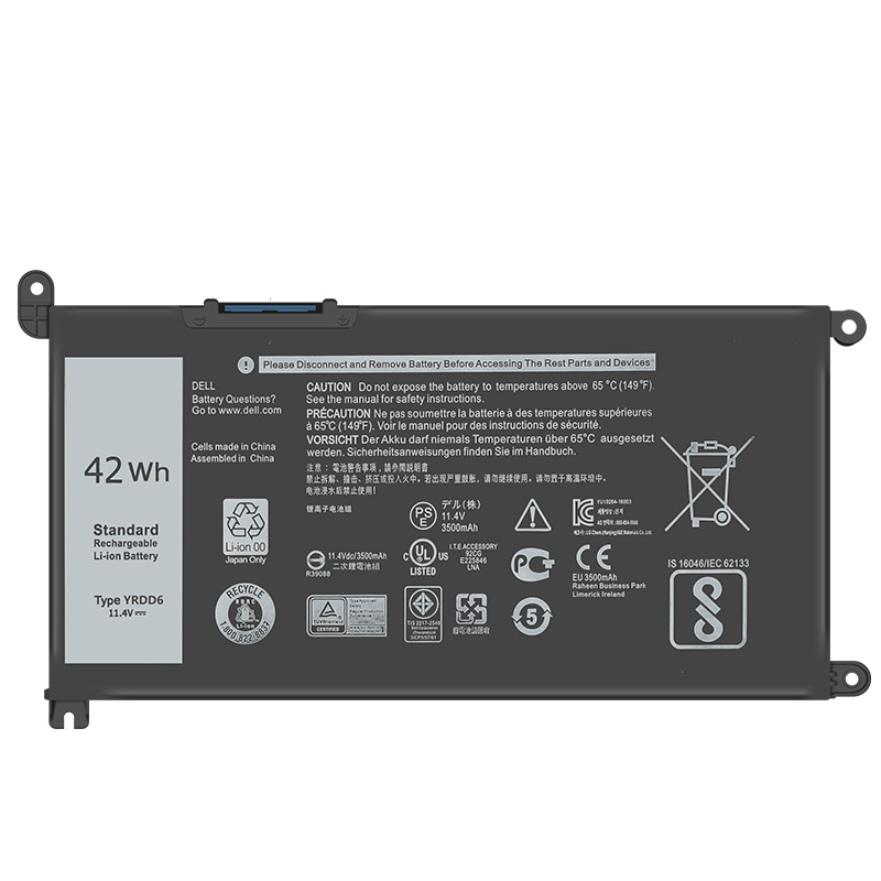 (image for) YRDD6 Battery Replacement For Dell Inspiron 14 5482 5485 3400 5488 5493 5593 P90F