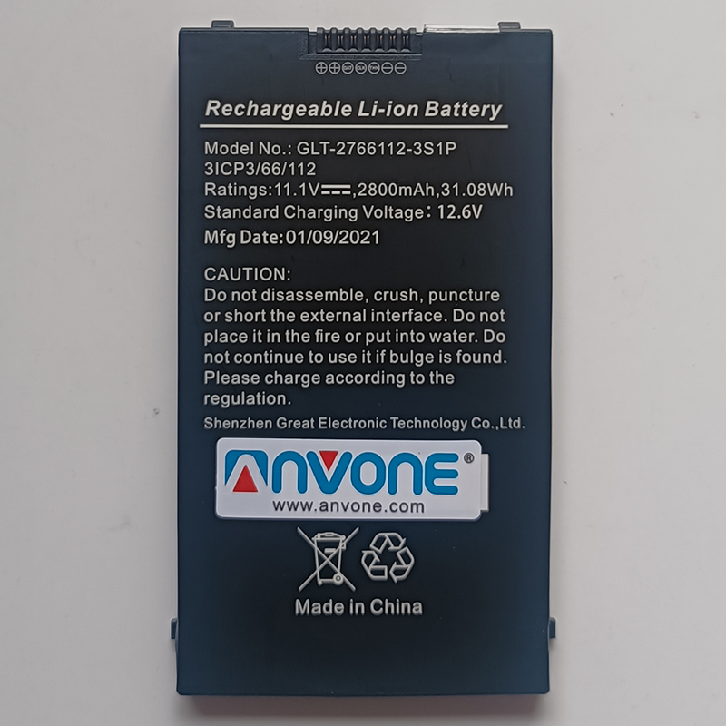 (image for) GLT-2766112-3S1P CLP2766112-3S Battery For Emdoor EM-X33 Dorland Ex NB07S