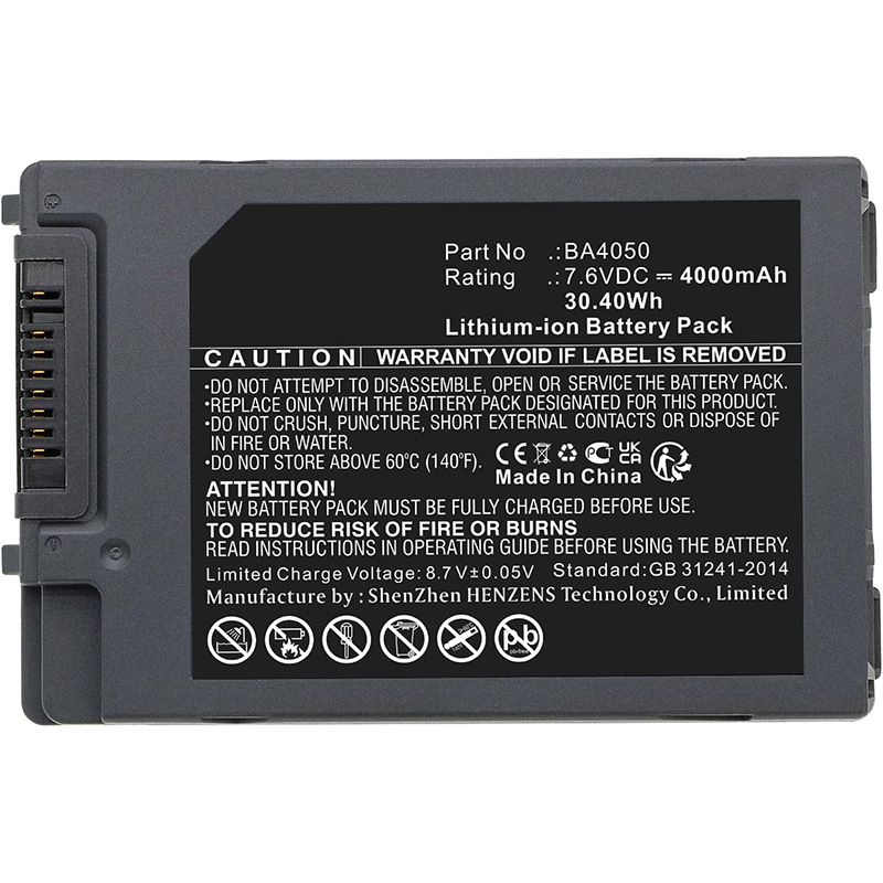 (image for) BA4050 Battery Replacement For Unistrong UW55 UT55 Rugged Windows Tablet