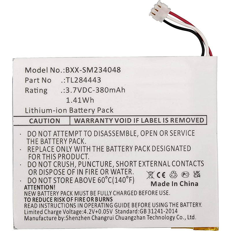 (image for) Replacement Battery For Nest A0013 Learning Thermostat 2nd 3rd Gen T3007ES T3008US TL284443 T4000ES