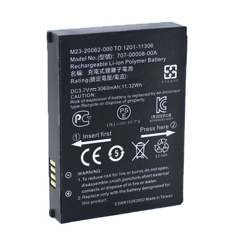 (image for) M23-20062-000 TD 1201-11306 707-00008-00A Battery Replacement For Trimble Juno 3B 3D 3E GPS
