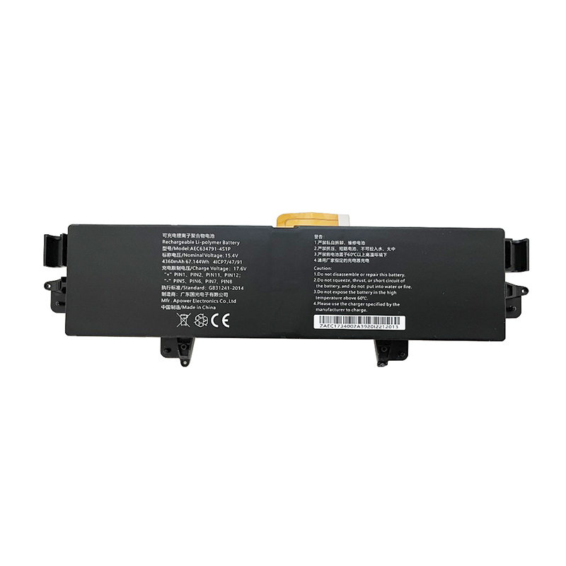 (image for) AEC634791-4S1P Battery Replacement For GPD Win Max2 Handheld Laptop 15.4V 4360mAh 67.144Wh