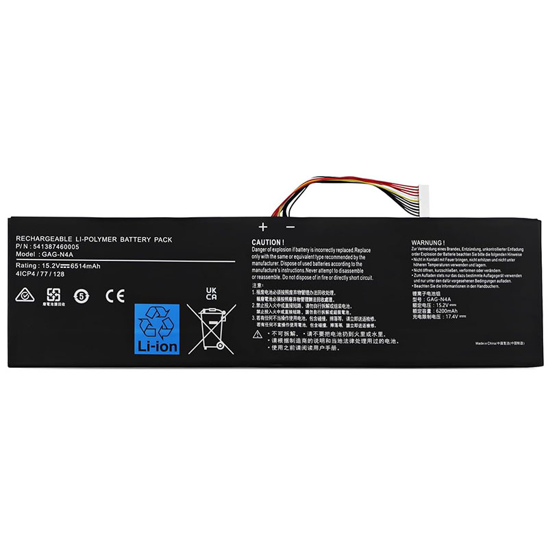 (image for) GAG-N4A Battery For Gigabyte Aero 15 OLED XD Aero 16 XE5 Aero 17 HDR YD