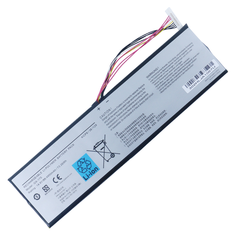 (image for) GX-17S Battery Replacement For GIGABYTE AORUS X3 PLUS V3 X5 V5 V6 X5S X7 V2 V3 V4
