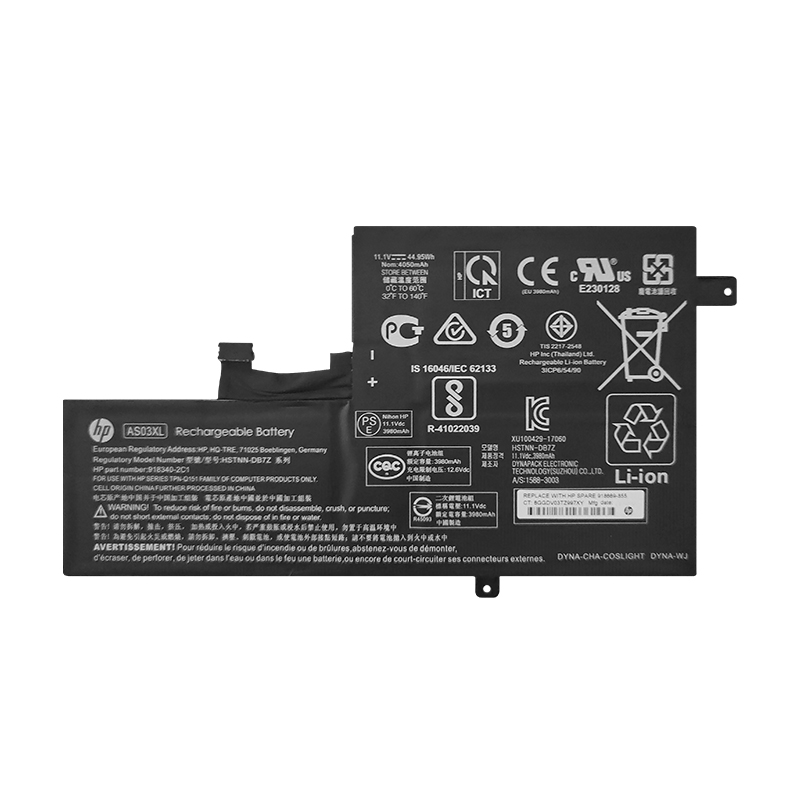 (image for) HP AS03XL Battery Replacement For Chromebook 11 G5 918669-855 HSTNN-IB7W HSTNN-DB7Z TPN-Q151