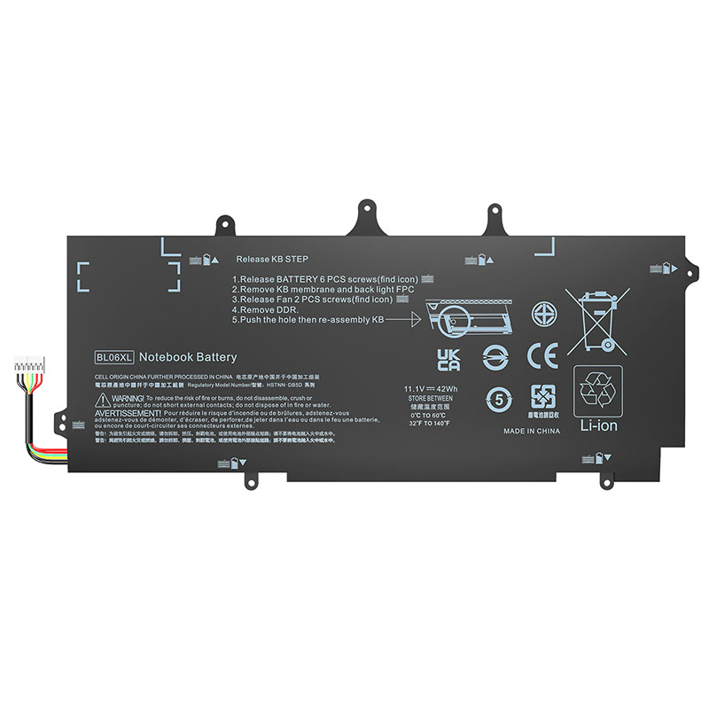 (image for) Replacement HSTNN-IB5D Battery For HP EliteBook Folio 1040 G1 G3K15PA G3K14PA 722236-2C1