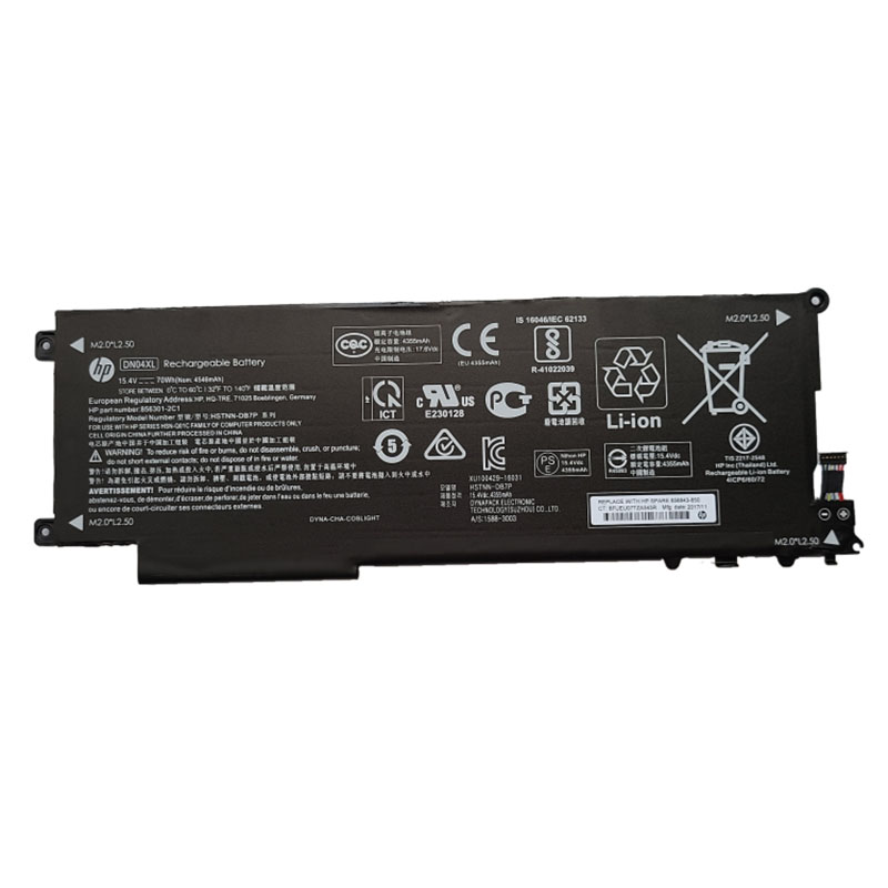 (image for) HP DN04XL Battery Replacement 856843-850 HSTNN-DB7P DN04070XL-PL For HP ZBook x2 G4