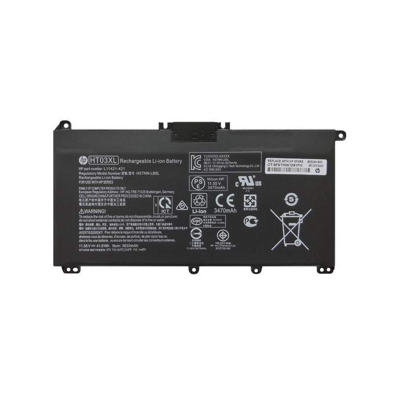 (image for) HP HT03XL Battery Replacement TPN-I132 TPN-I133 TPN-I134 TPN-I130 TPN-I131